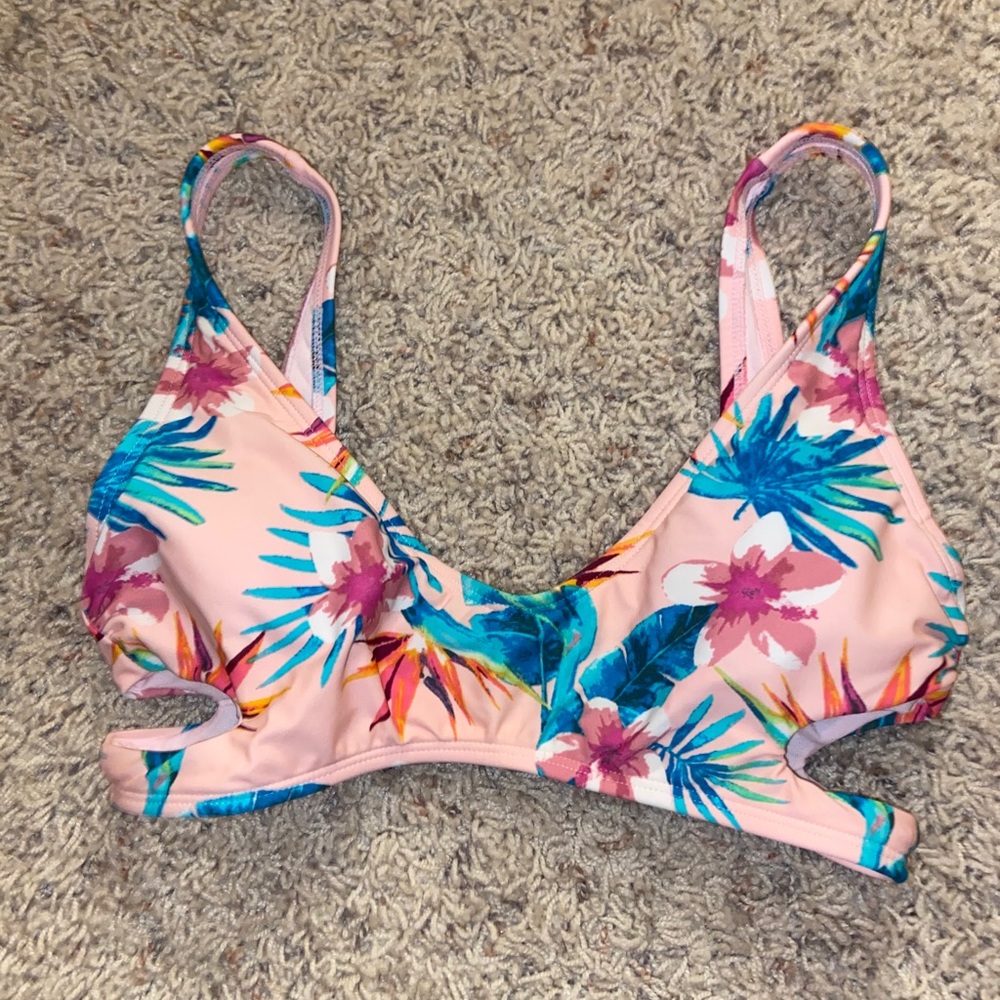Zumiez floral bikini set